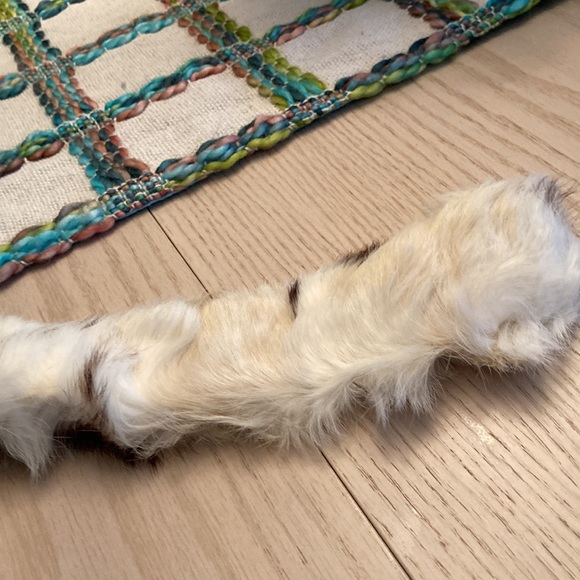 VINTAGE Genuine rabbit fur scarf - Picture 5 of 5